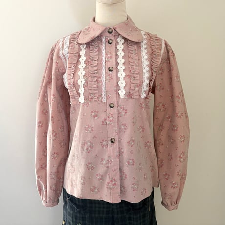 lace layered shirt