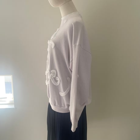 printed knit sweat bird