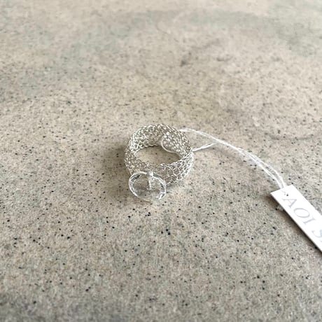 button ring (silver925)