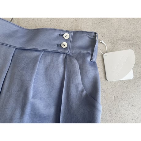 ritsuko karita  carvung long pants(blue)