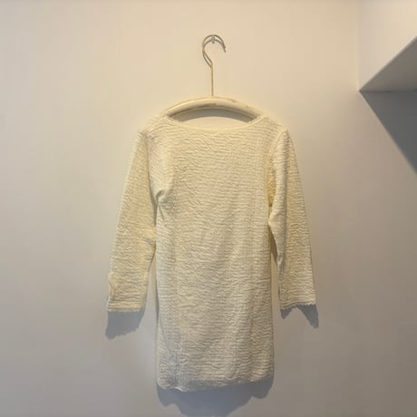 printed knit/トップス