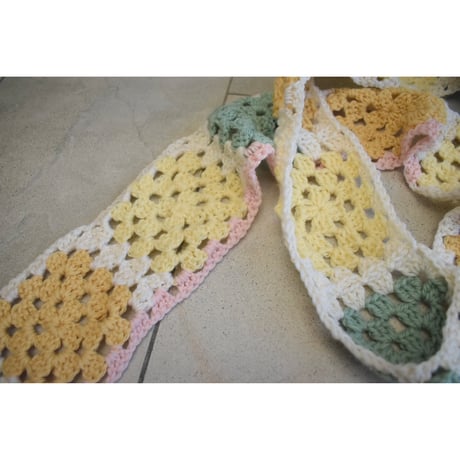 girl scarf yellow