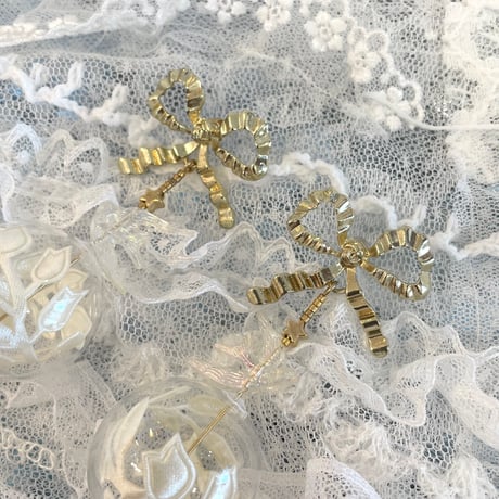 Ruban d’or①　ピアス(AC0221)