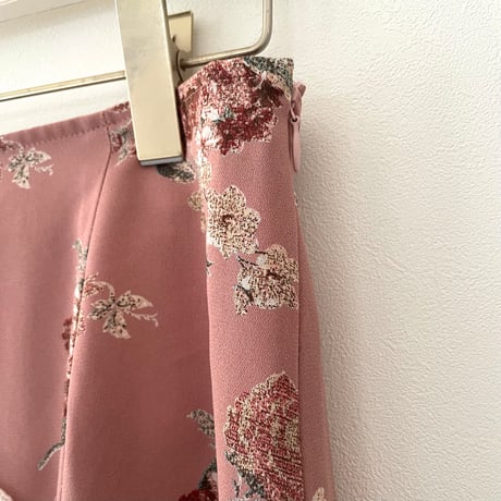 printed knit/skirt