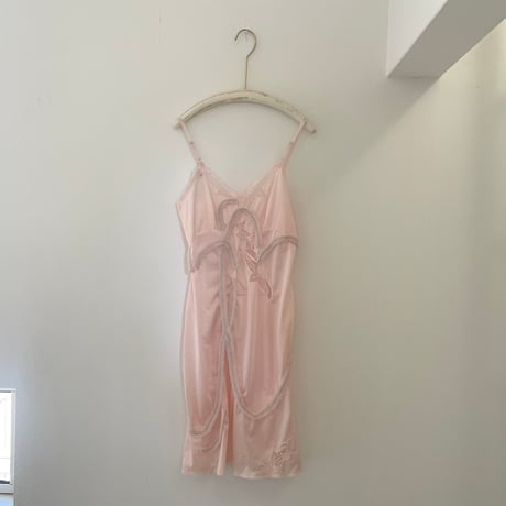 printed knit /lingerie camisole purple  pink