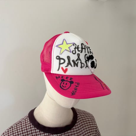 PANDA CAP/pink