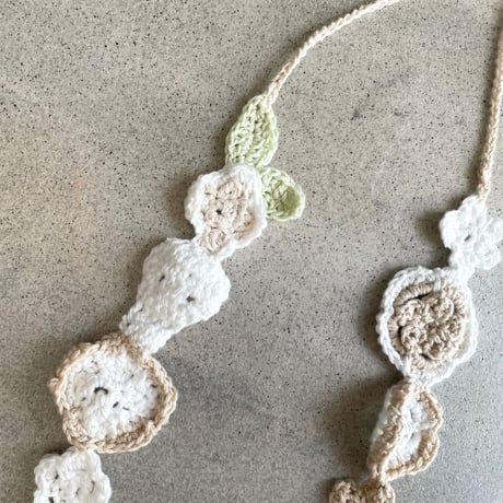 crochet necklace