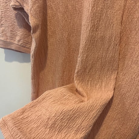 printed knit/トップス  ピンク