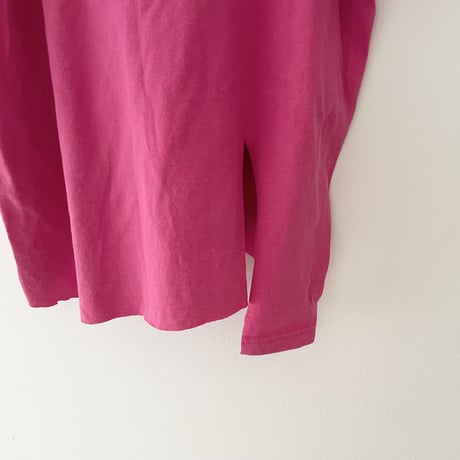 printed　Tシャツ　ピンク