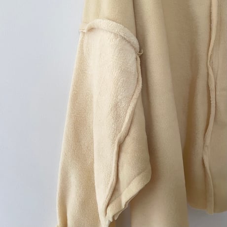 fleece tops /クリームイエロー