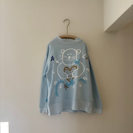 printed knit/スウェット