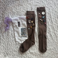 button socks