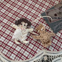 Doll hair clip set