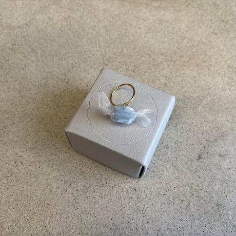Candy ring/blue
