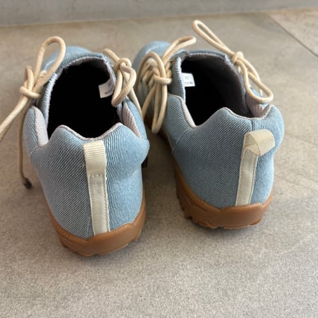 sneaker/Double bow/Denim