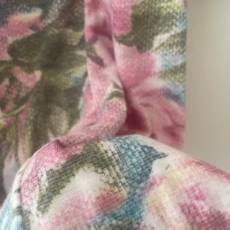 printed knit /花柄