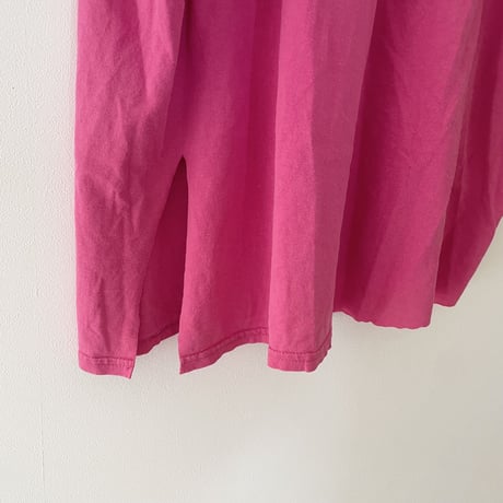 printed　Tシャツ　ピンク　ベアー
