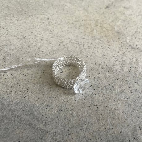 button ring (silver925)