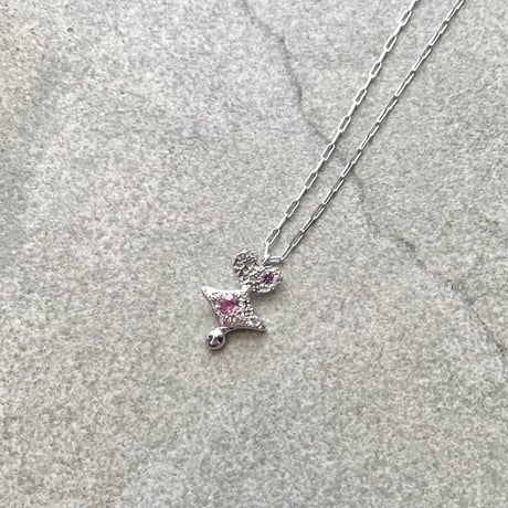 necklace/ハートダイヤ