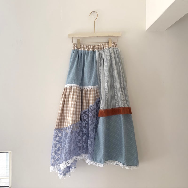 yushokobayashi combo skirt 迷彩　スカート yushokobayashi combo skirt 迷彩 スカート crazy skirt | tojikomi