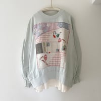 着物リメイクスウェット