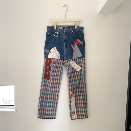 remake denim pants