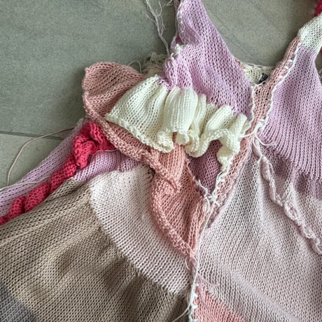 pink knit dress