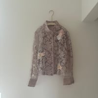 republic ribbon lace jacket