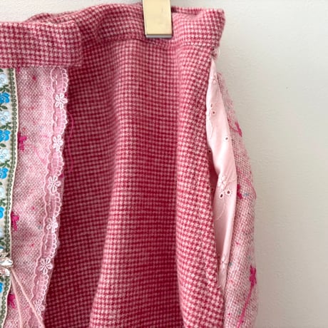 free hand stitch skirt