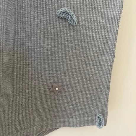 printed knit/タンクトップ