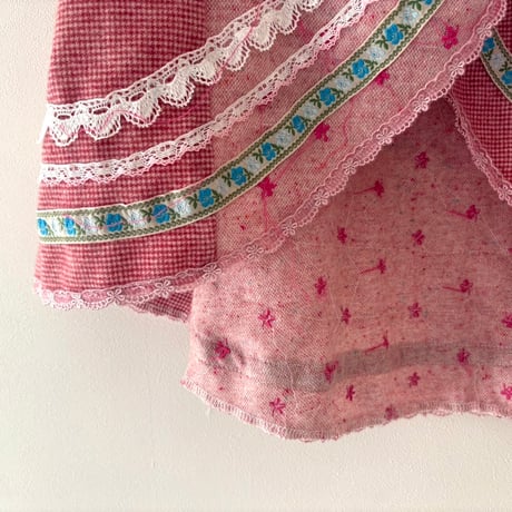 free hand stitch skirt