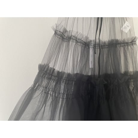 ラスト1⭐︎tulle skirt  black