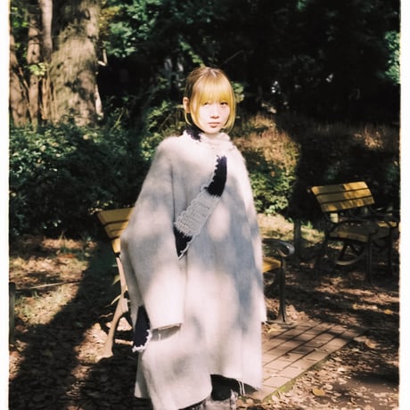 girl scarf/しましま