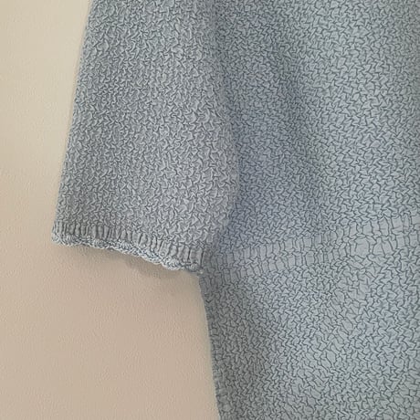 printed knit/tops