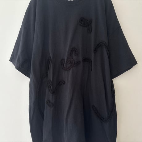 printed knit Tshirt