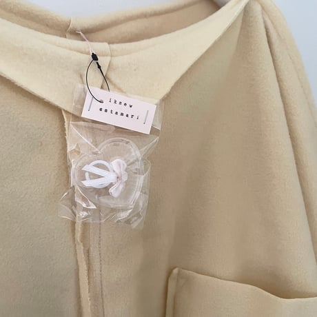 fleece tops /クリームイエロー