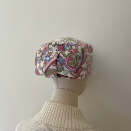 MIZUGASHI RIBBON toque hat  ピンク