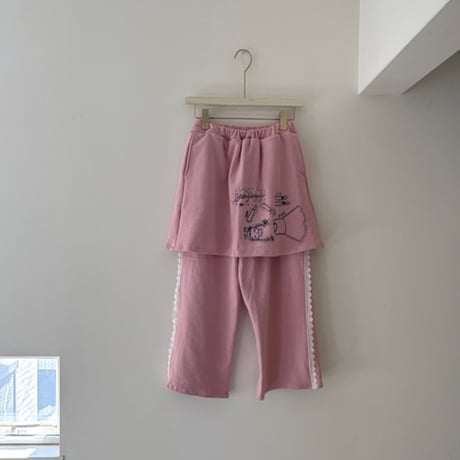 Skirt pants  ピンク