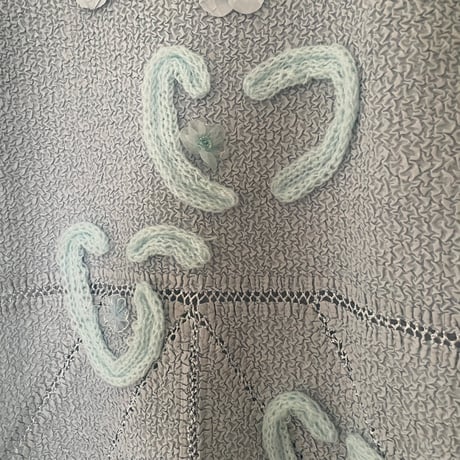 printed knit/tops