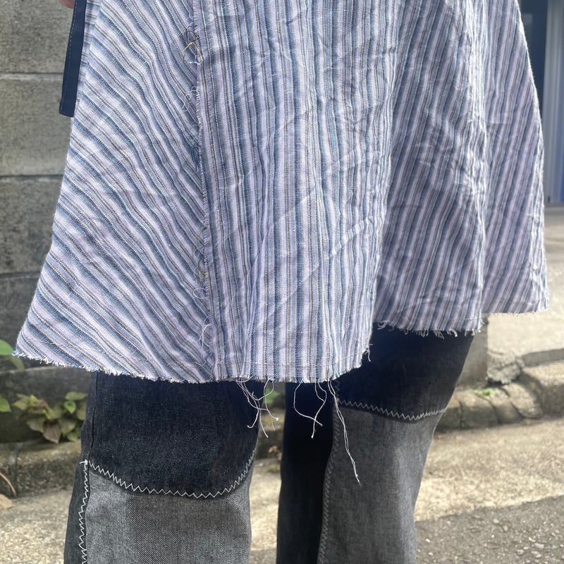 巻きスカート/purple | tojikomi 