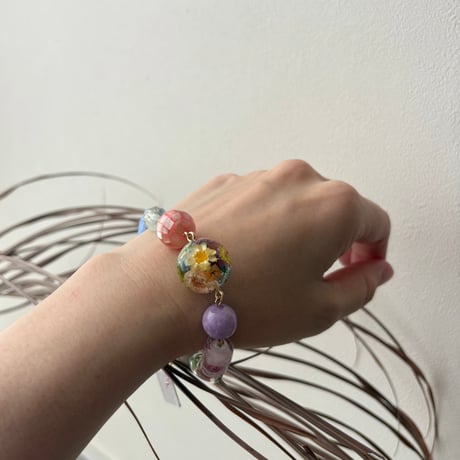 flower ball blacelet