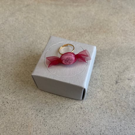 Candy ring/red
