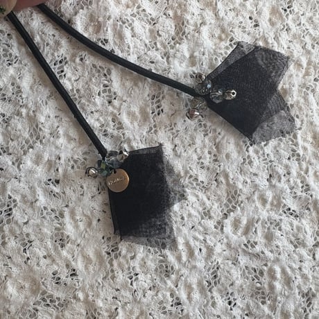 herb pochette/black