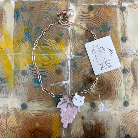 necklace/pink