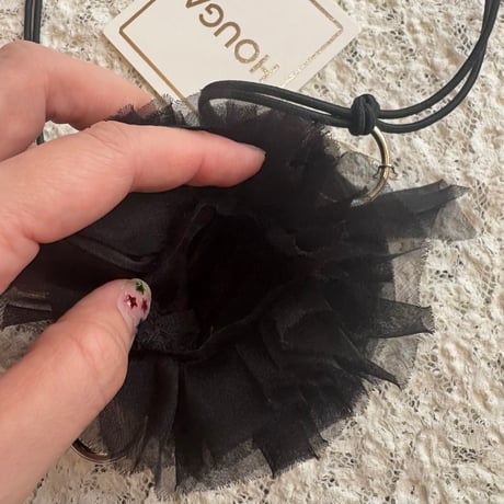 herb pochette/black
