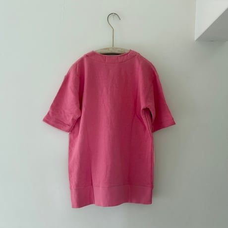 printed knit/ピンクスウェット