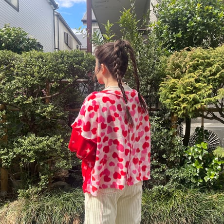room wear like fleece tops/RED