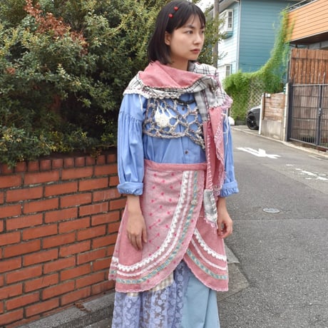 free hand stitch skirt