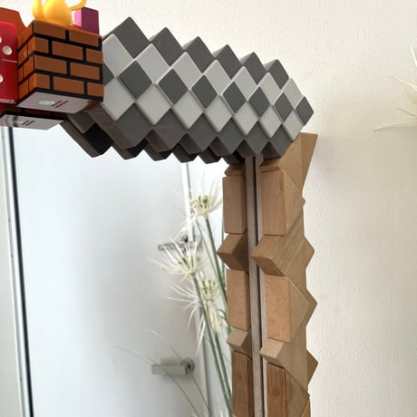TOY BUILDING BLOCKS MIRROR