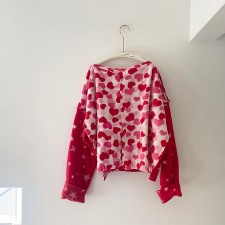 room wear like fleece tops/RED
